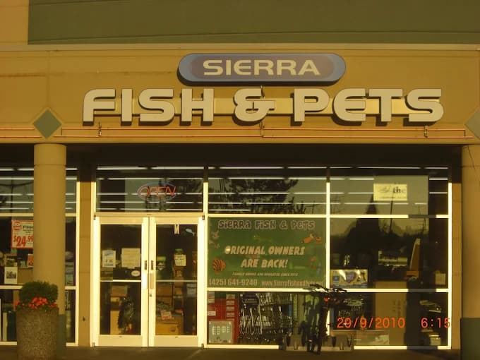 Sierra Fish & Pets — Renton Store Front